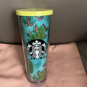 Starbucks Arizona State Venti Plastic Cold Cup 24oz